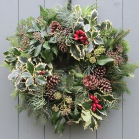 natural green wreath